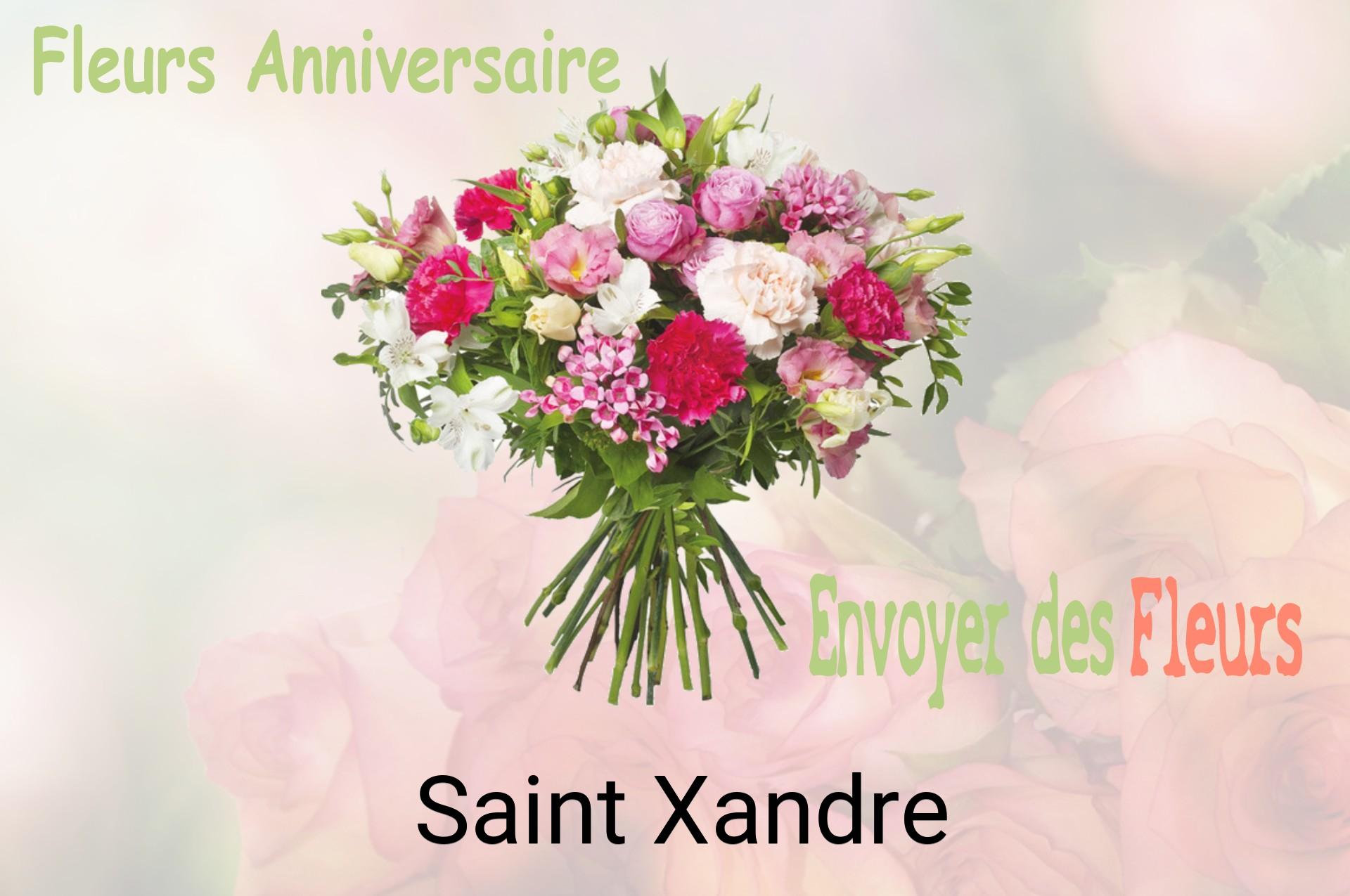 Bouquet de fleurs d’anniversaire livré à Saint-Xandre